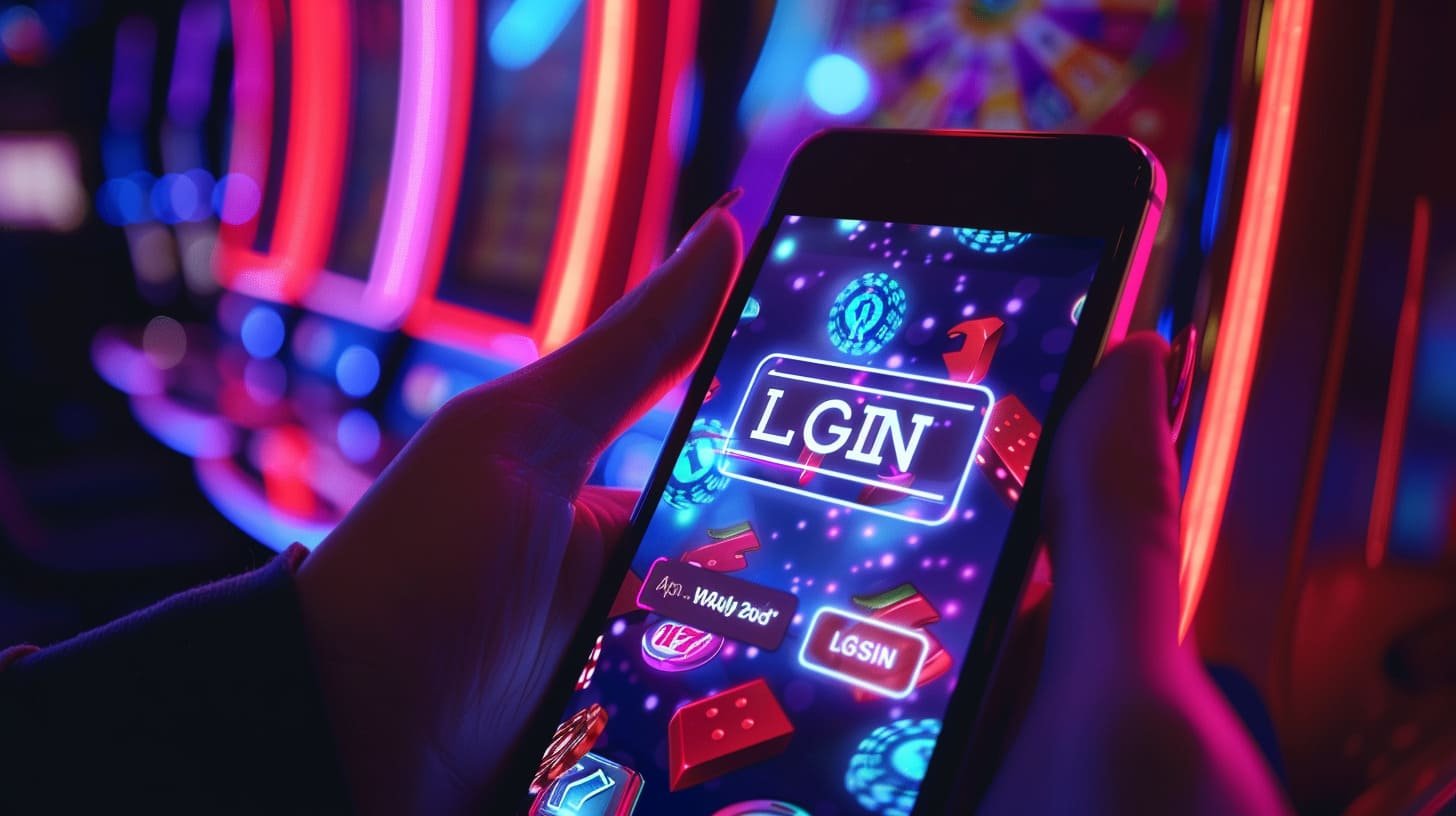 Filipino player browsing the okbit platform on a smartphone